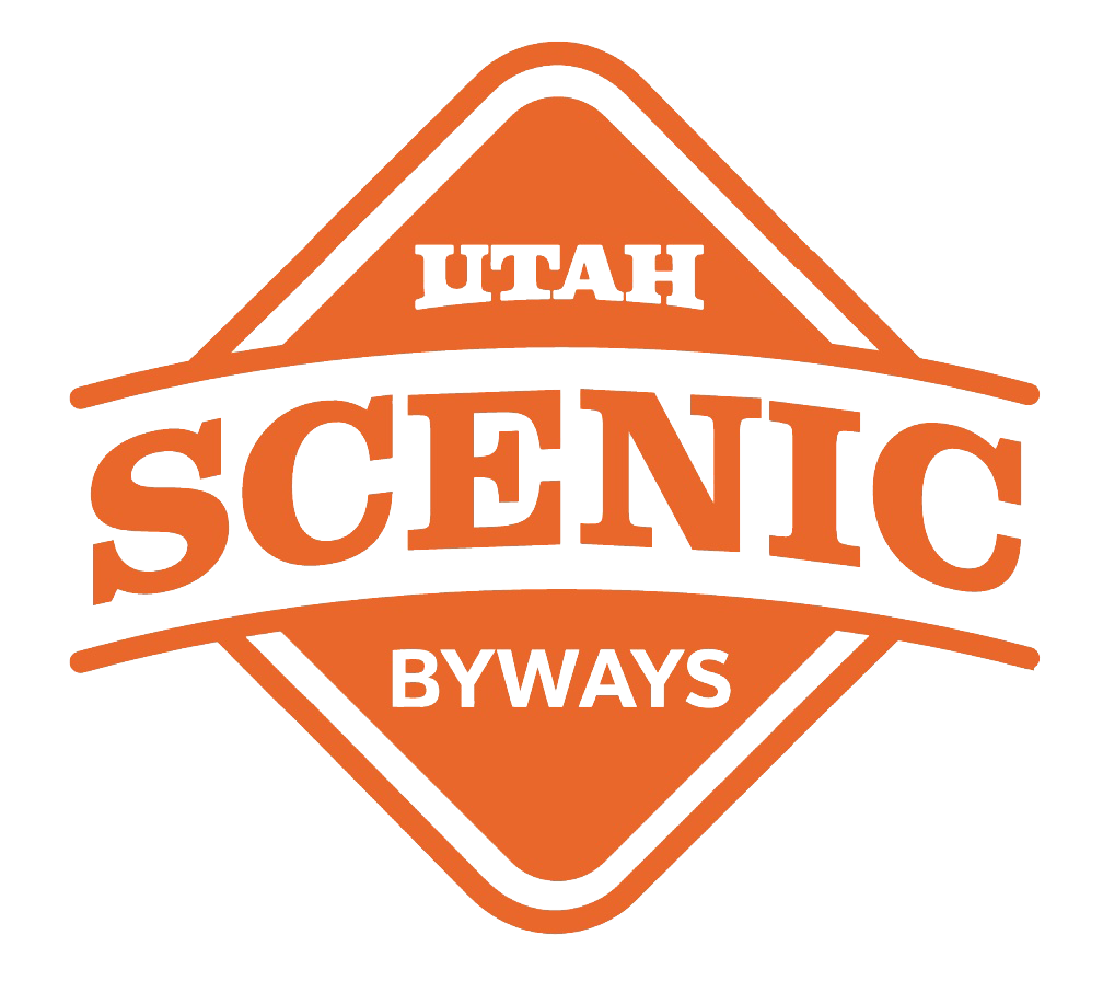 Utah Scenic Byways Logo in orange